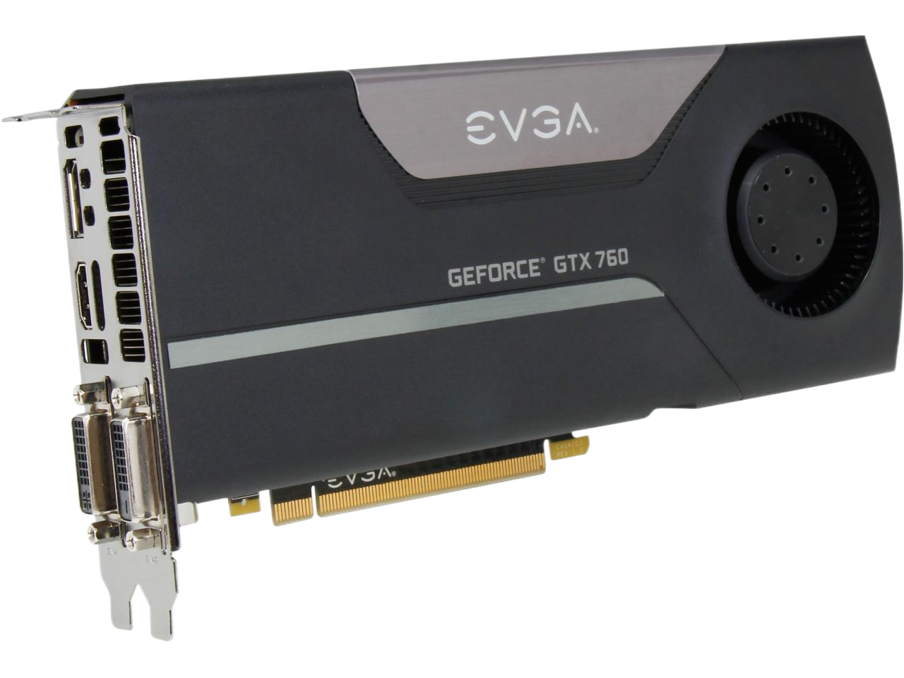 EVGA GeForce GTX 760 SuperClocked 2GB 256-Bit GDDR5 PCI Express 3.0 SLI Support Video Card 02G-P4-2762-RX