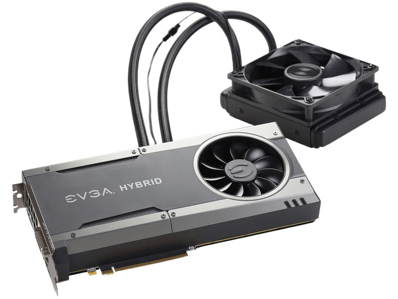 EVGA GeForce GTX 1080 FTW HYBRID GAMING 8GB GDDR5X RGB LED All-In-One Watercooling with 10CM FAN 10 Power Phases Double BIOS DX12 OSD Support (PXOC) Graphics Card 08G-P4-6288-KR