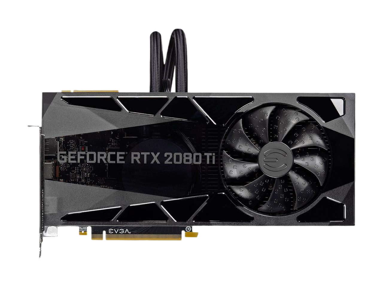 EVGA GeForce RTX 2080 TI FTW3 ULTRA HYBRID GAMING 11GB GDDR6 RGB LED & iCX2 Technology - 9 Thermal Sensors  Graphics Card 11G-P4-2484-KR