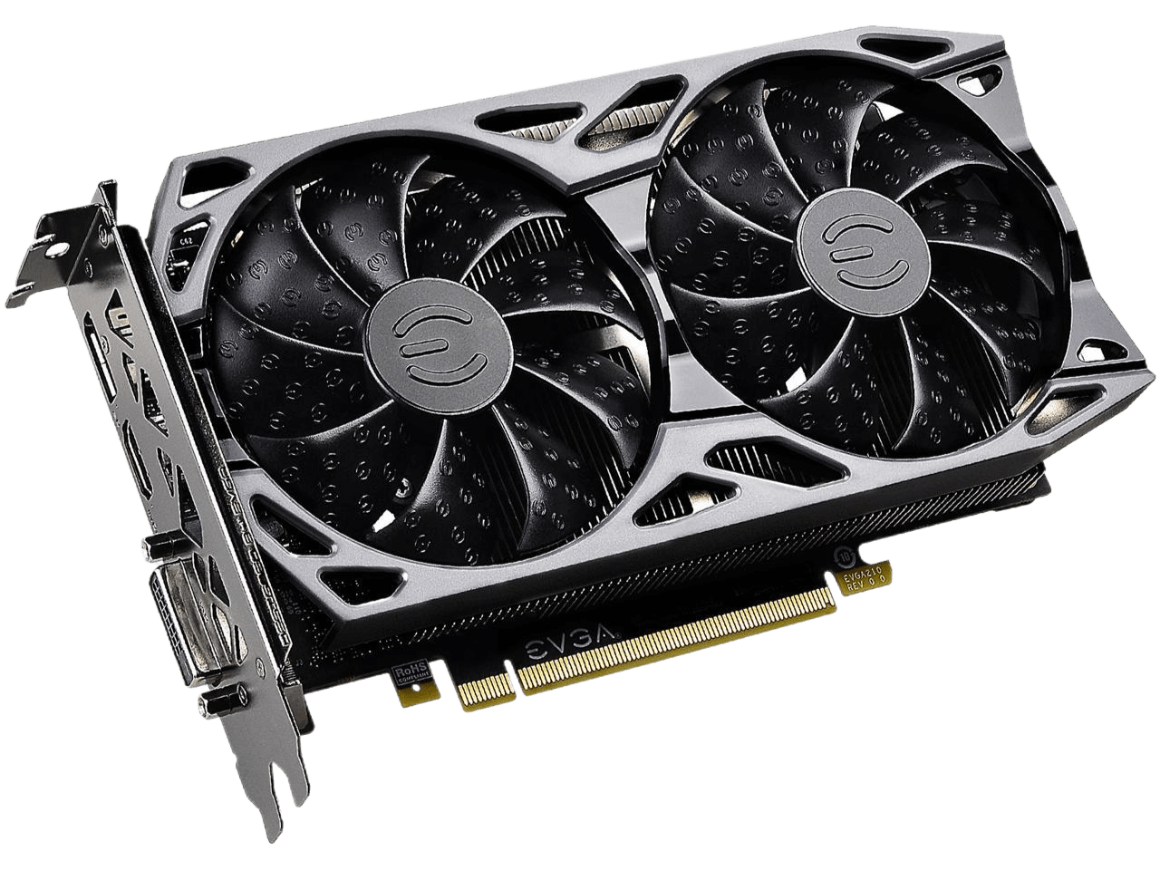 EVGA GeForce GTX 1660 SC ULTRA GAMING 6GB GDDR5 Dual Fan Metal Backplate Video Graphics Card 06G-P4-1067-KR