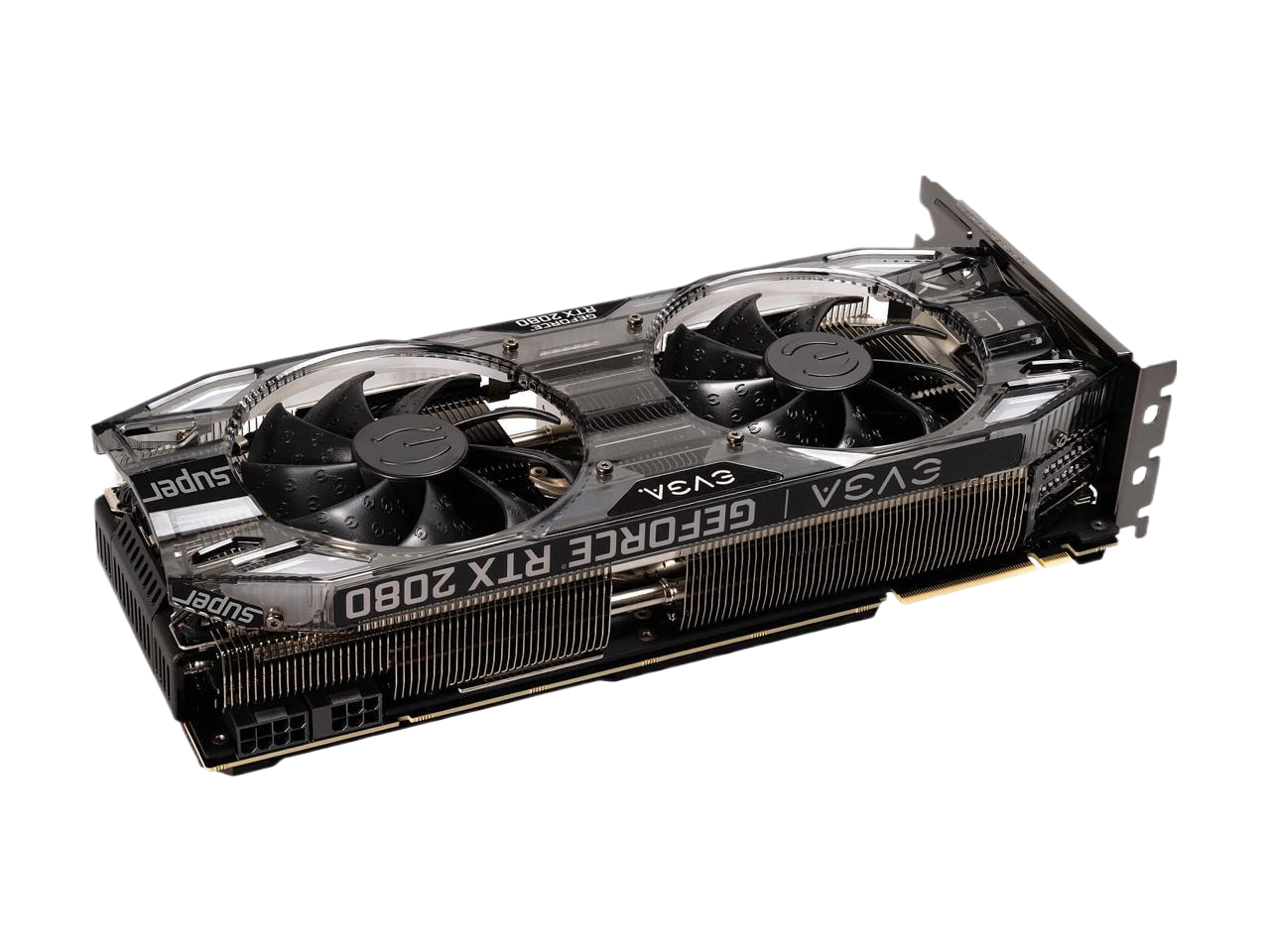 EVGA GeForce RTX 2080 SUPER XC ULTRA GAMING 8GB GDDR6 RGB LED Metal Backplate Video Card 08G-P4-3183-KR