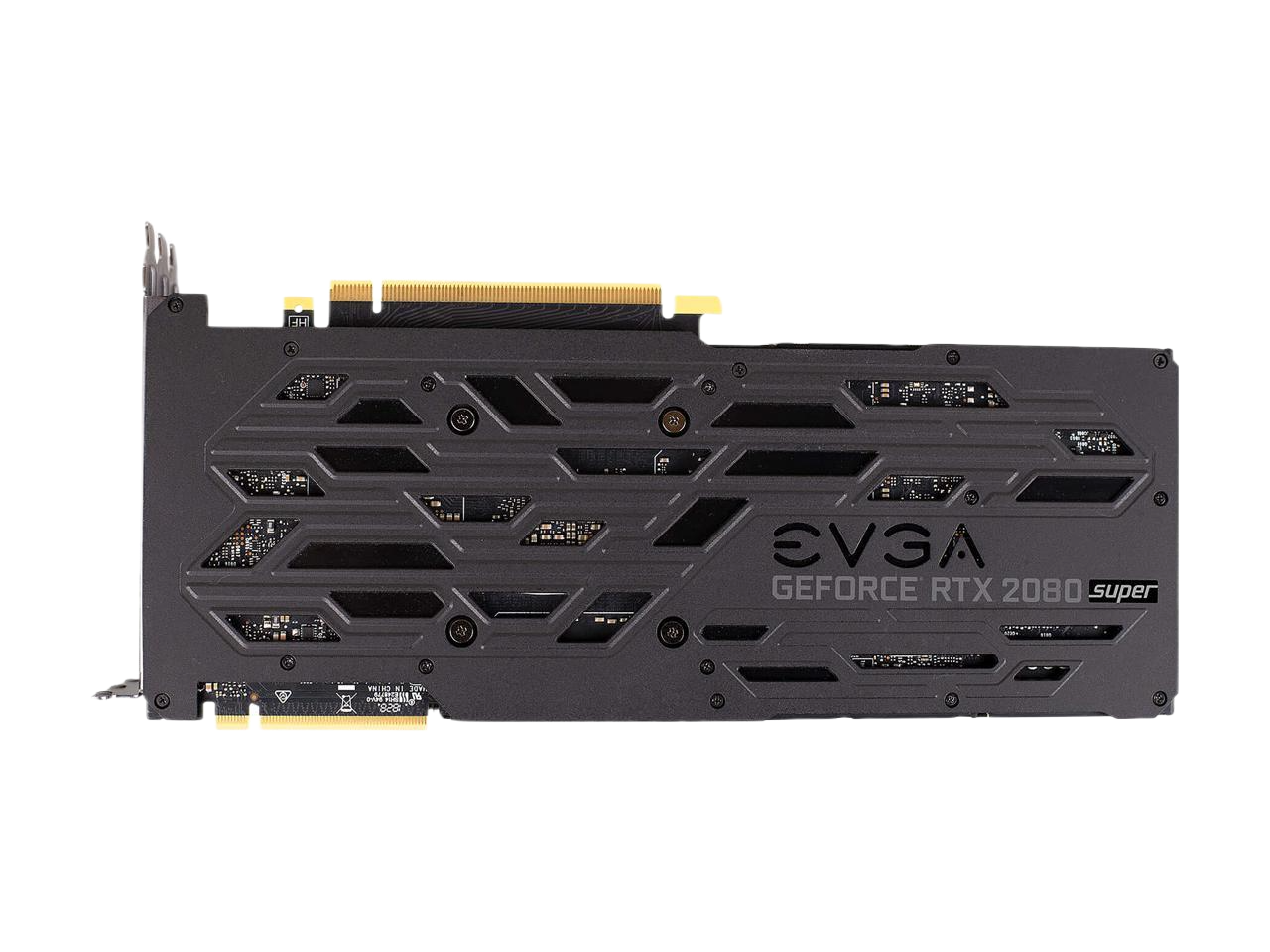 EVGA GeForce RTX 2080 SUPER XC ULTRA GAMING 8GB GDDR6 RGB LED Metal Backplate Video Card 08G-P4-3183-KR