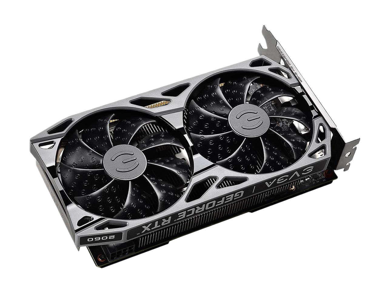 EVGA GeForce RTX 2060 KO GAMING 6GB GDDR6 Dual Fans Metal Backplate Video Graphics Card 06G-P4-2066-KR