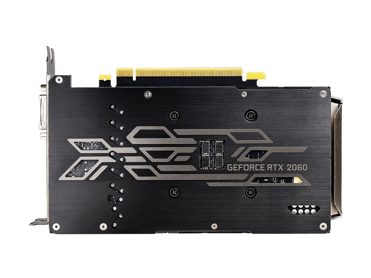 EVGA GeForce RTX 2060 KO GAMING 6GB GDDR6 Dual Fans Metal Backplate Video Graphics Card 06G-P4-2066-KR