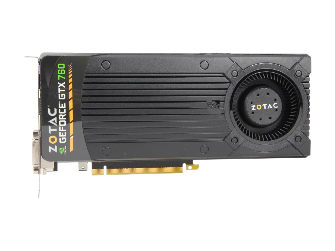 ZOTAC GeForce GTX 760 2GB GDDR5 PCI Express 3.0 x16 SLI Support Video ...