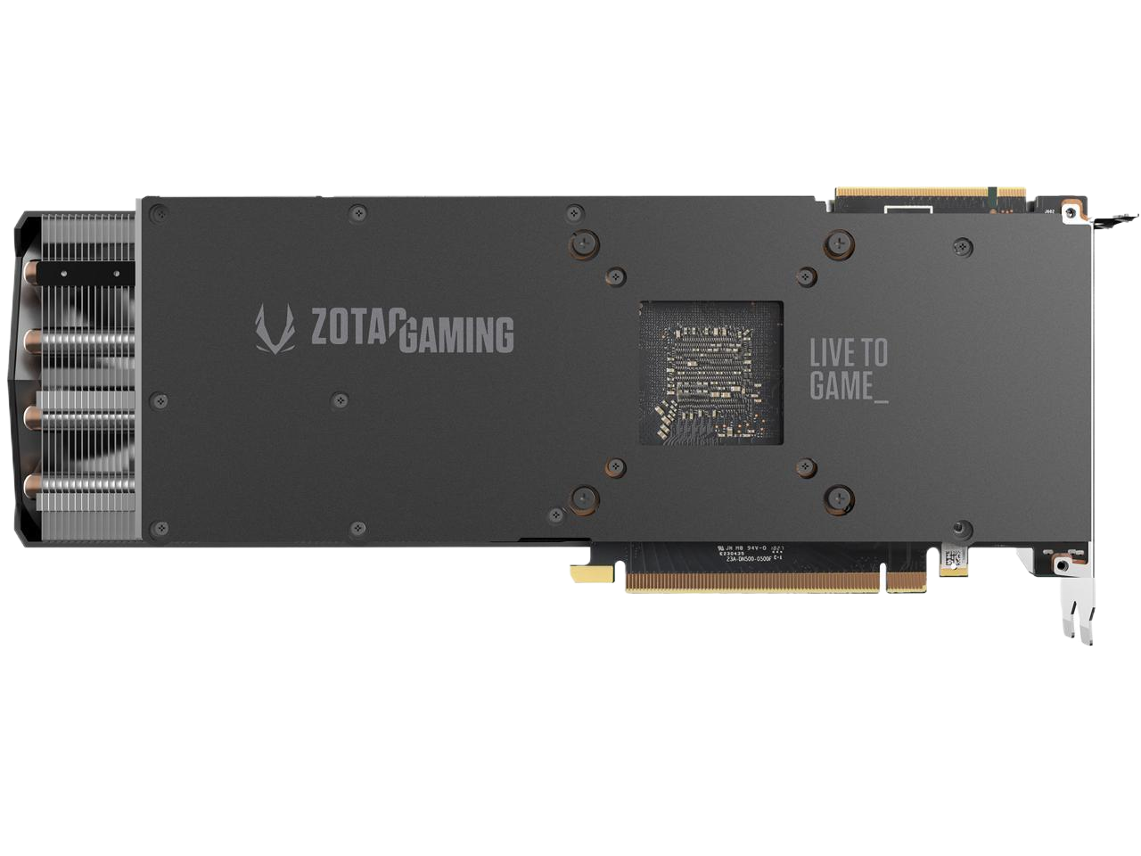 ZOTAC GAMING GeForce RTX 2080 Ti Triple Fan 11GB GDDR6 352-bit Active Fan Control Metal Backplate Spectra Lighting Gaming Graphics Card ZT-T20810F-10P