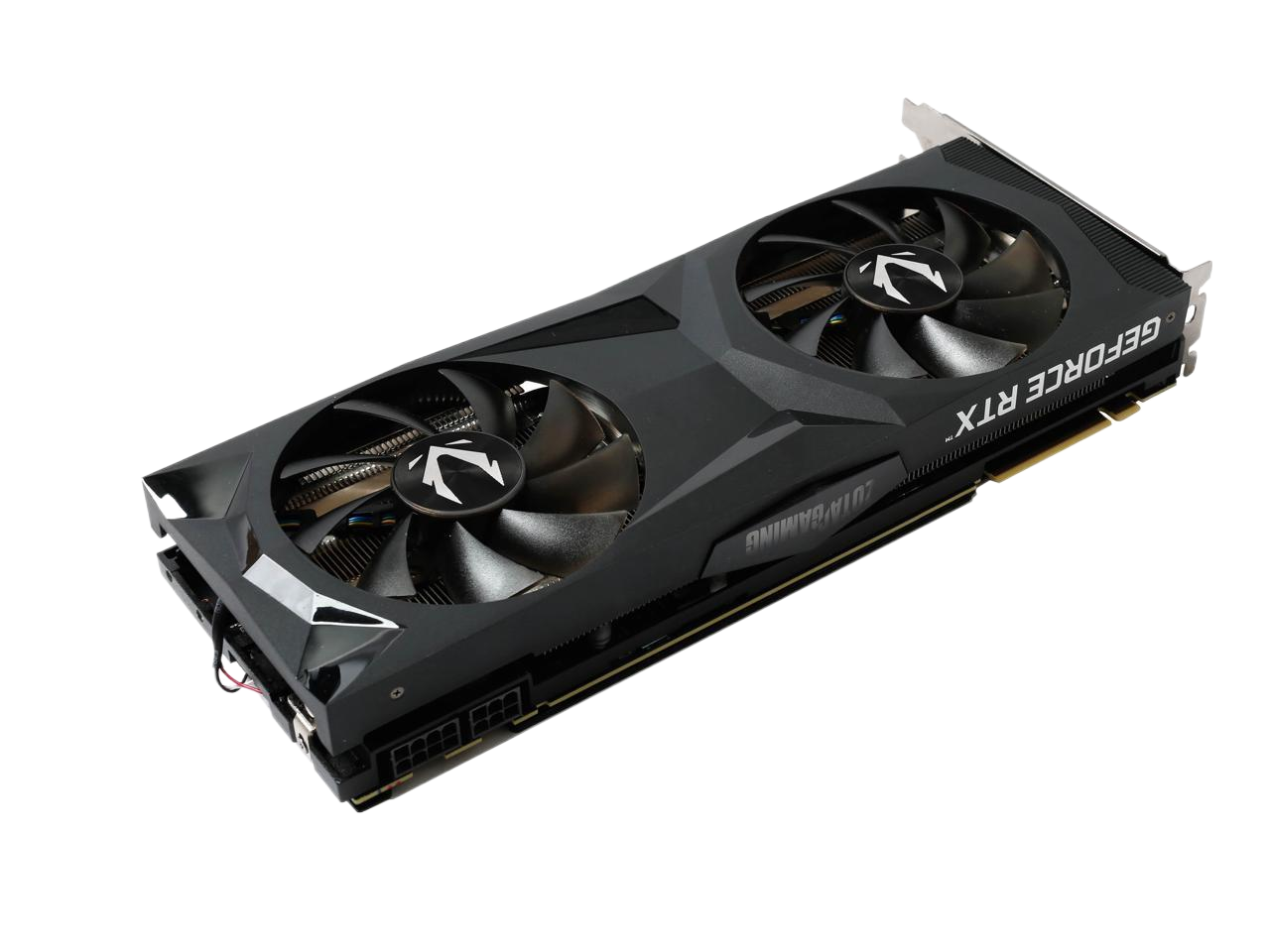 ZOTAC GAMING GeForce RTX 2080 Twin Fan 8GB GDDR6 256-bit IceStorm 2.0 Cooling Active Fan Control Metal Backplate Spectra Lighting Gaming Graphics Card ZT-T20800G-10P