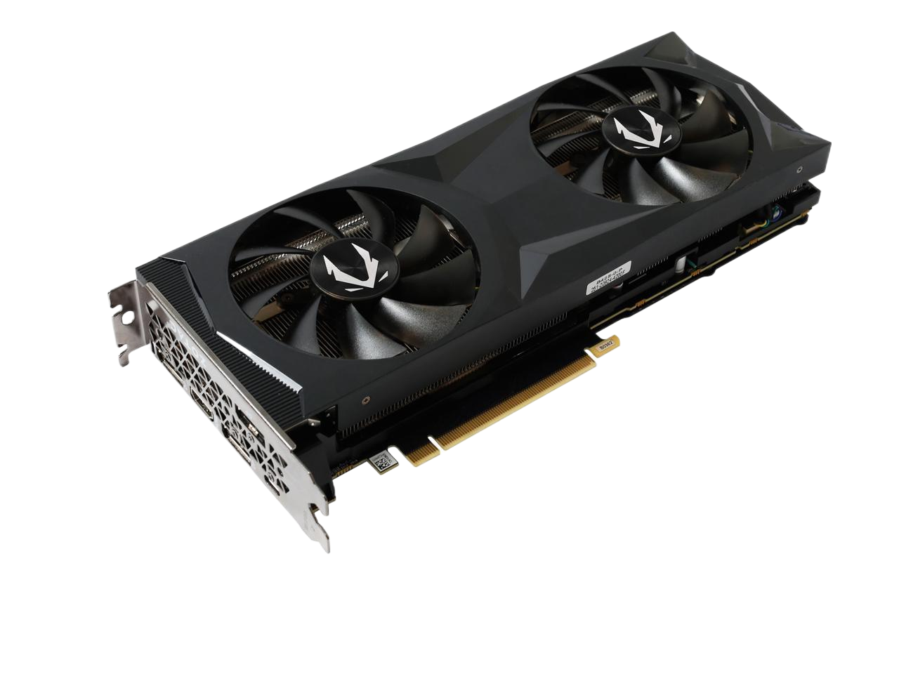 ZOTAC GAMING GeForce RTX 2080 Twin Fan 8GB GDDR6 256-bit IceStorm 2.0 Cooling Active Fan Control Metal Backplate Spectra Lighting Gaming Graphics Card ZT-T20800G-10P