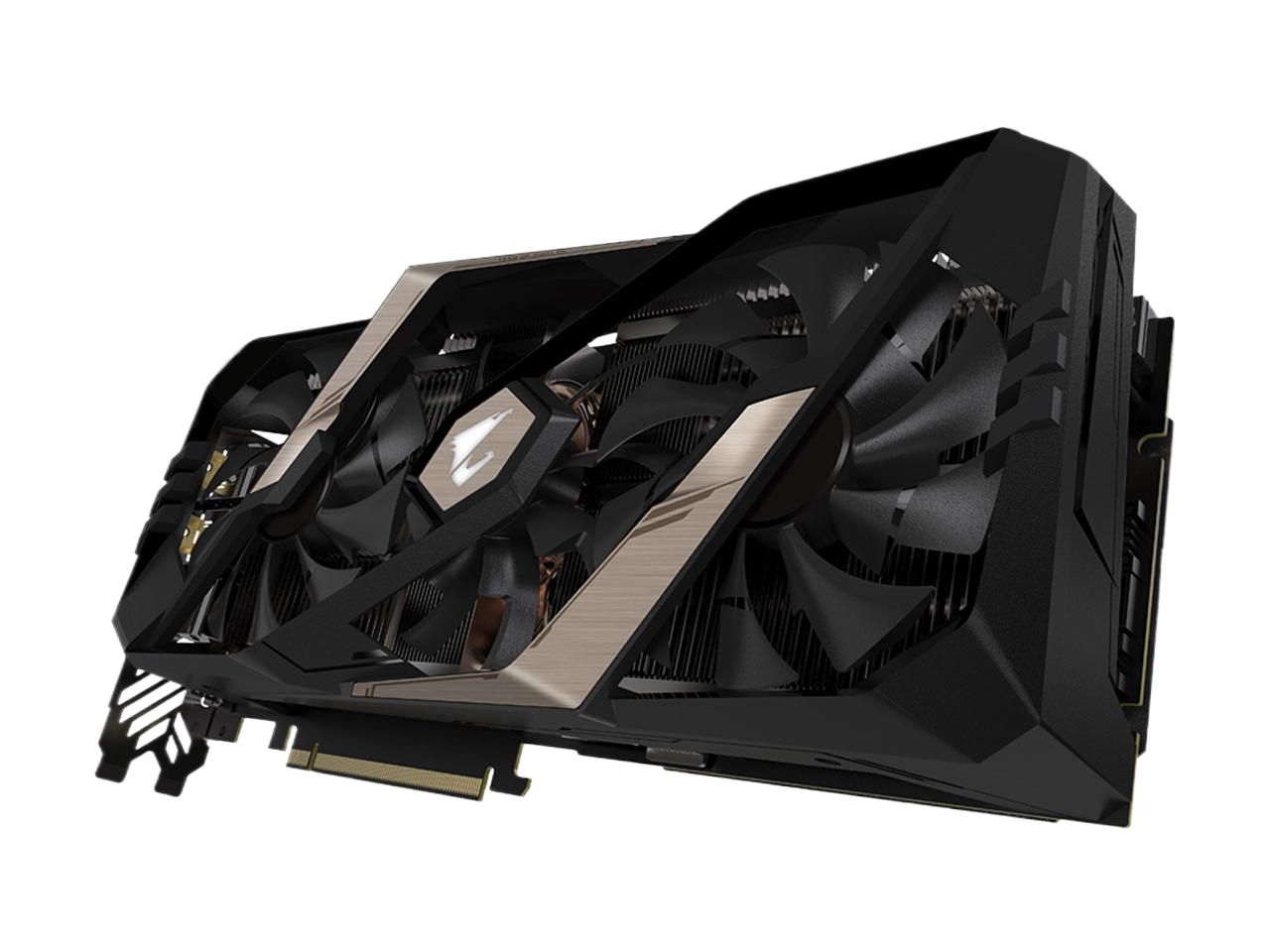 GIGABYTE GeForce RTX 2080 AORUS 8GB 256-Bit GDDR6 with 3xStacked WINDFORCE Fans Video Card GV-N2080AORUS-8GC