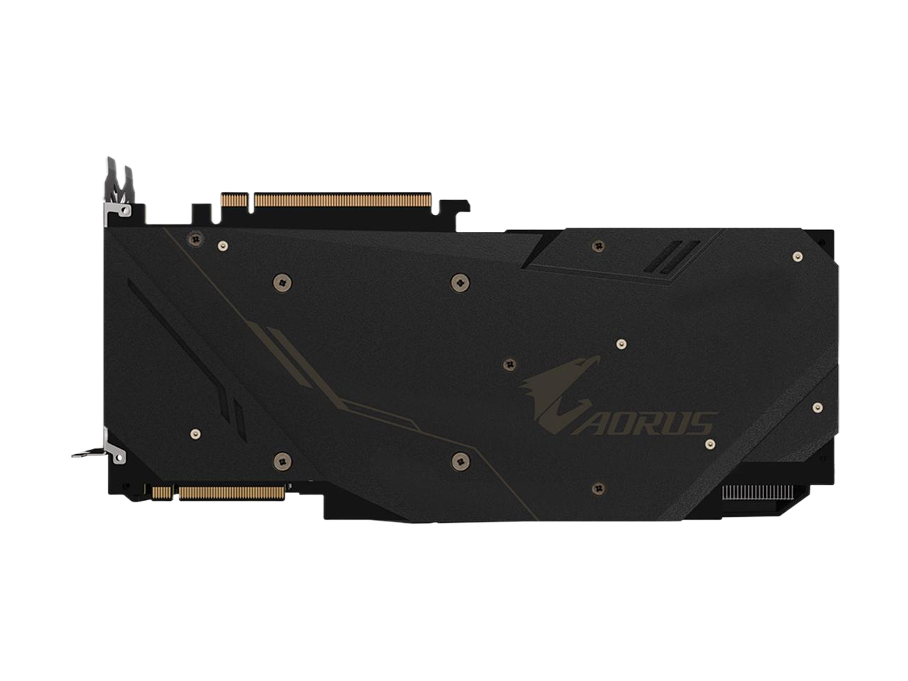 GIGABYTE GeForce RTX 2080 AORUS 8GB 256-Bit GDDR6 with 3xStacked WINDFORCE Fans Video Card GV-N2080AORUS-8GC