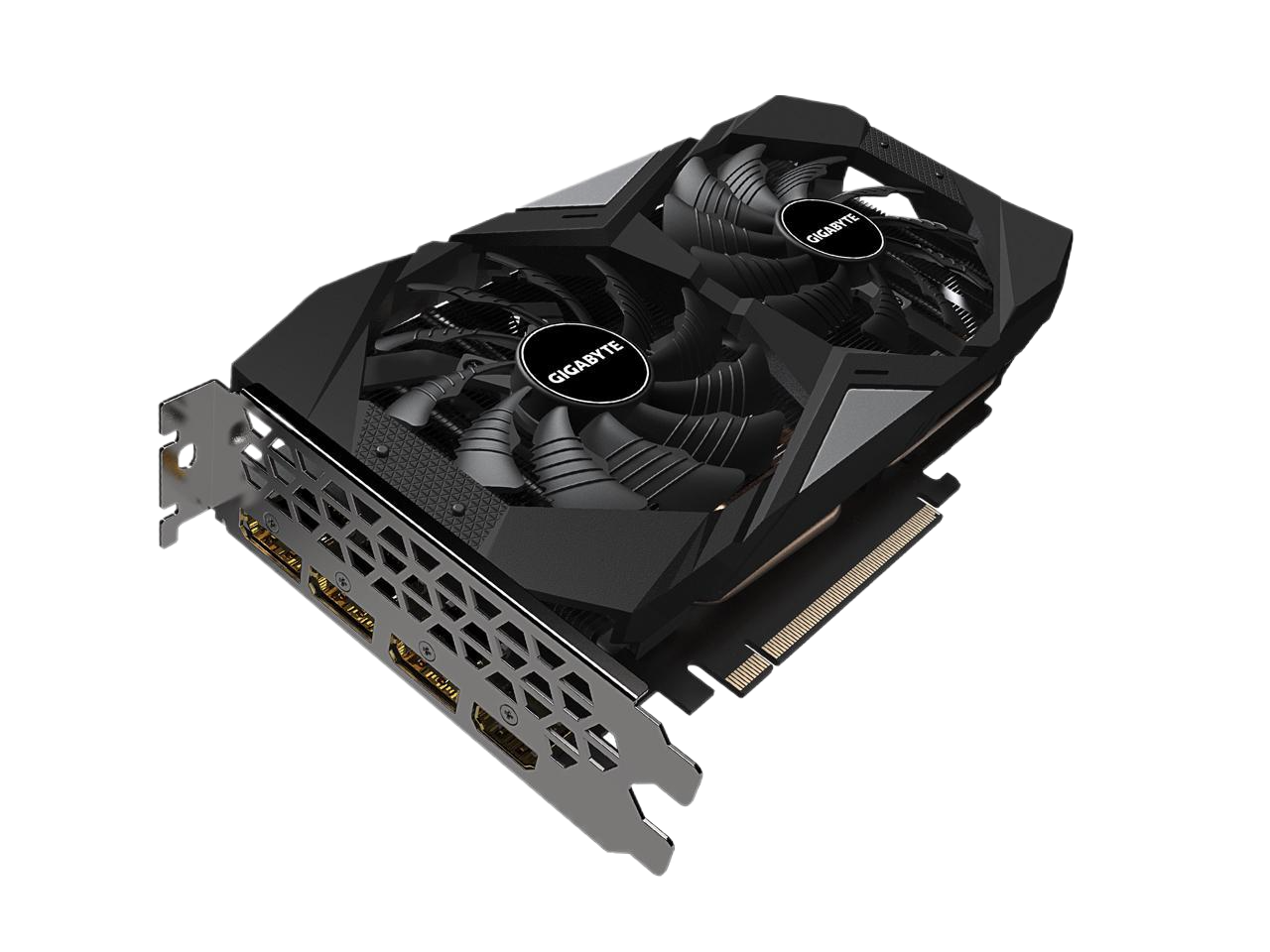 GIGABYTE Radeon RX 5600 XT WINDFORCE OC 6G 2 x WINDFORCE Fans 6GB 192-Bit GDDR6 Video Graphics Card GV-R56XTWF2OC-6GD