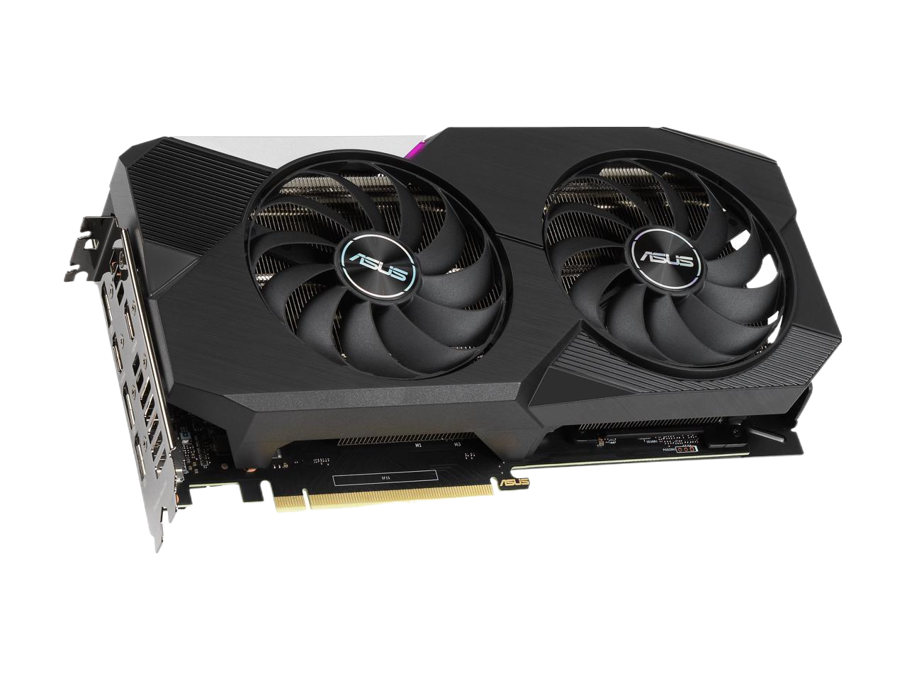 ASUS Dual NVIDIA GeForce RTX 3070 V2 OC Edition Gaming 8GB GDDR6  PCIe 4.0 LHR HDMI 2.1 DisplayPort 1.4a Axial-tech Fan Design Dual BIOS Protective Backplate Graphics Card DUAL-RTX3070-O8G-V2