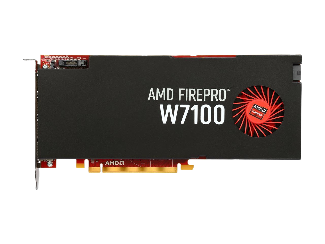 AMD FirePro W7100 8GB 256-bit GDDR5 PCI Express 3.0 x16 CrossFire Supported Full height/full length Workstation Graphics Cards 100-505975