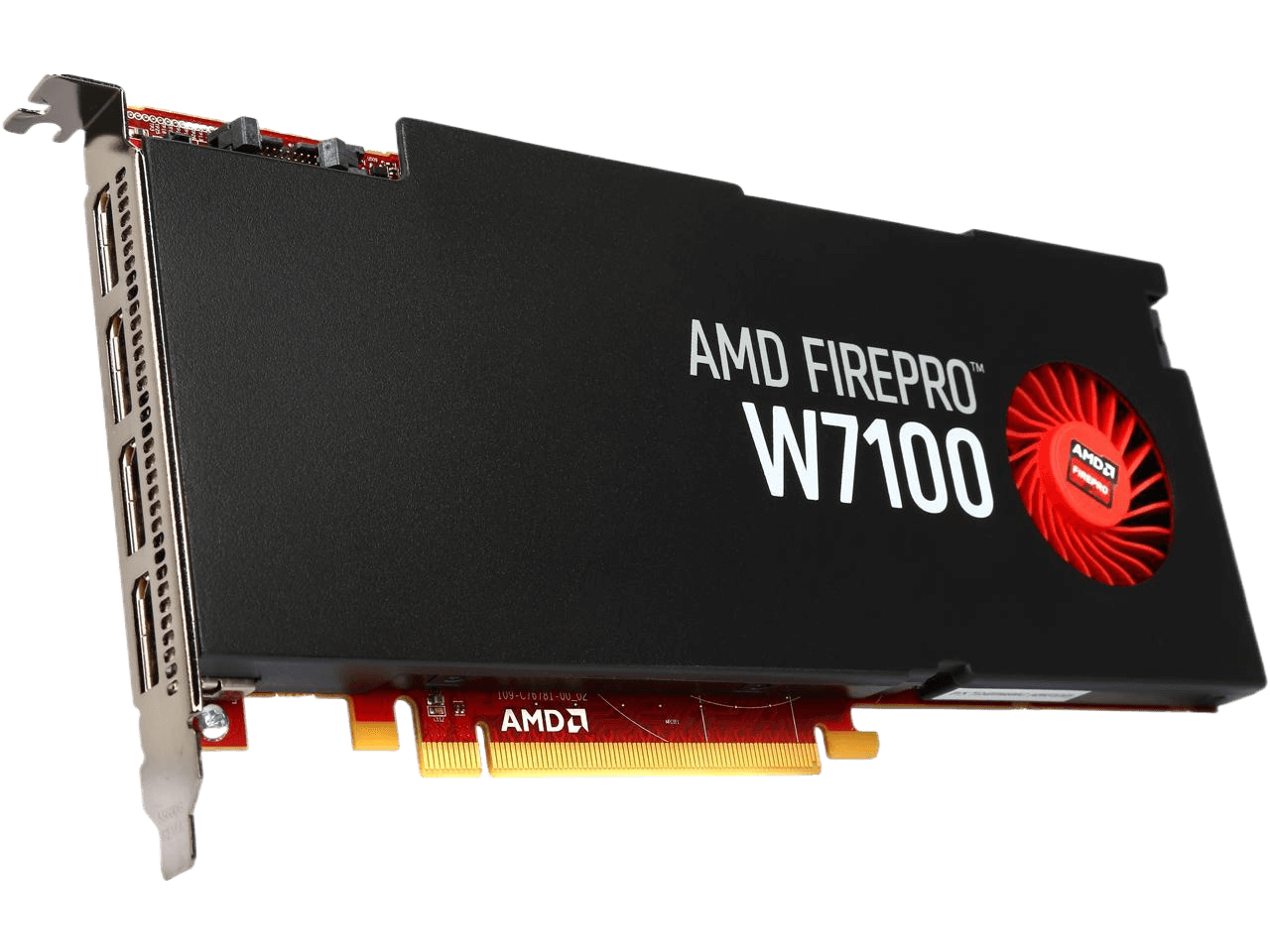 AMD FirePro W7100 8GB 256-bit GDDR5 PCI Express 3.0 x16 CrossFire Supported Full height/full length Workstation Graphics Cards 100-505975