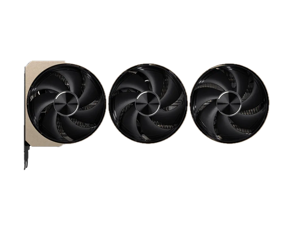 MSI INSPIRE GeForce RTX 5070 12G INSPIRE 3X OC 12 GB GDDR7 PCI Express 5.0 Graphics Card