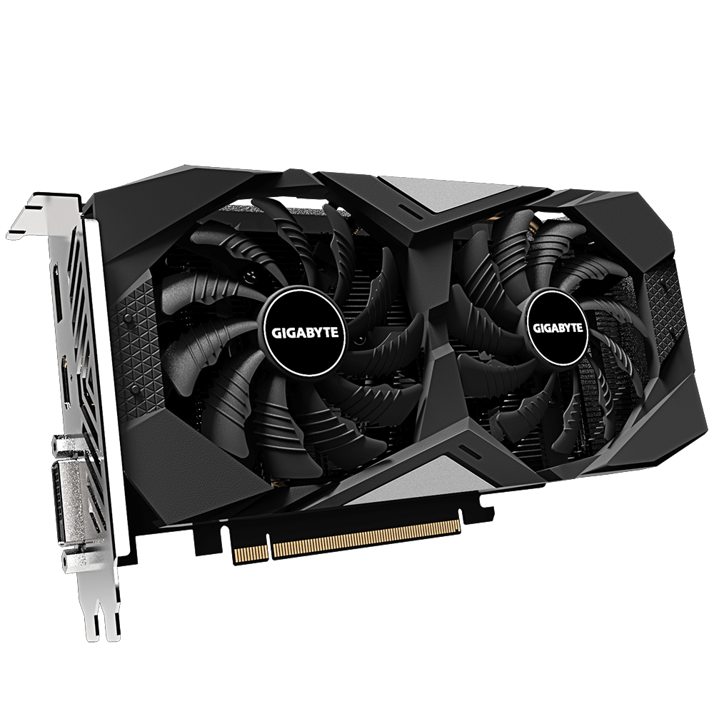 GIGABYTE GeForce GTX 1650 SUPER 2 x WINDFORCE Fans 4GB 128-Bit GDDR6 GV-N165SWF2OC-4GD Graphics Card