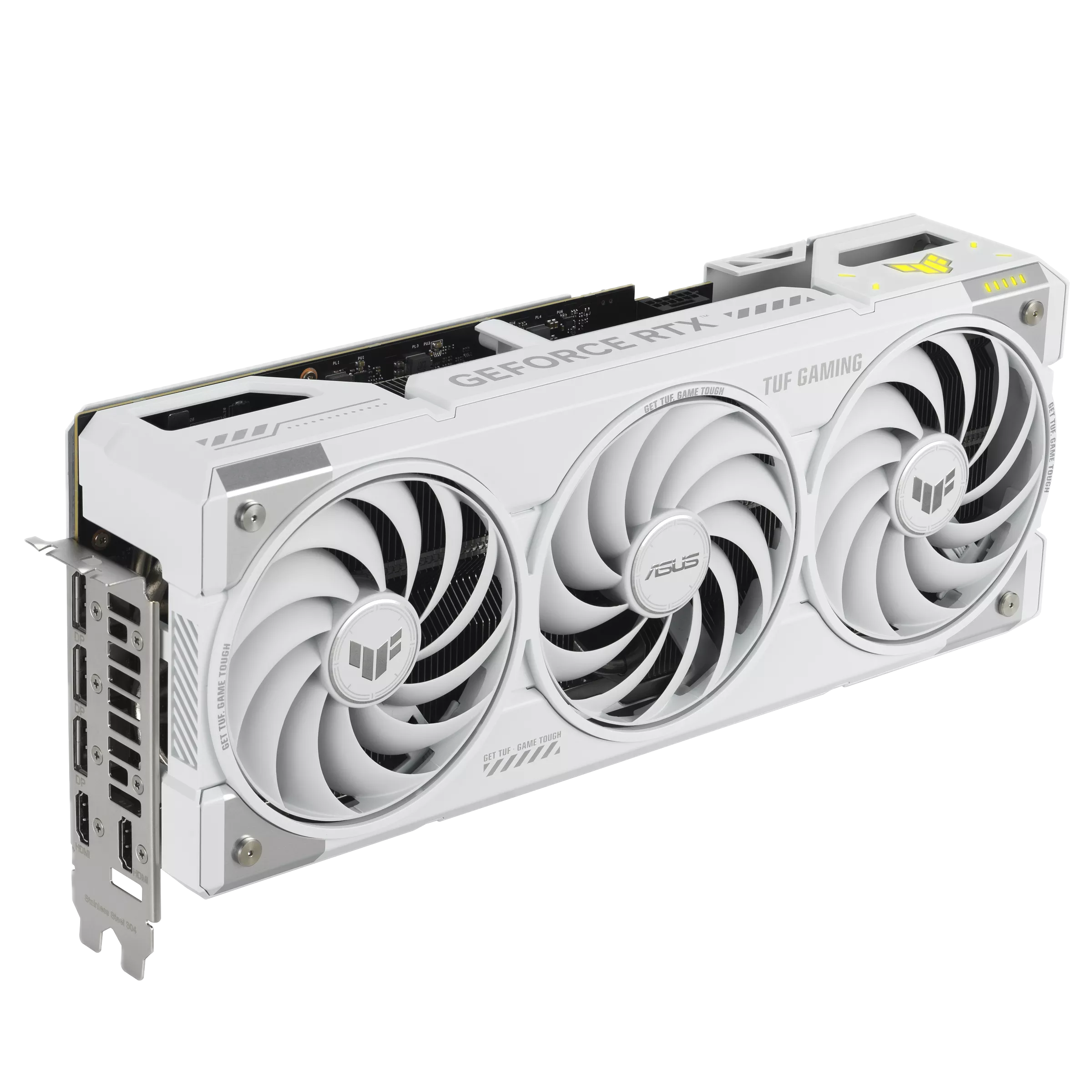 ASUS TUF Gaming white GeForce RTX 5070 Ti OC Edition 16GB GDDR7 PCI-Express 5.0 DLSS 4.0 Graphics Card