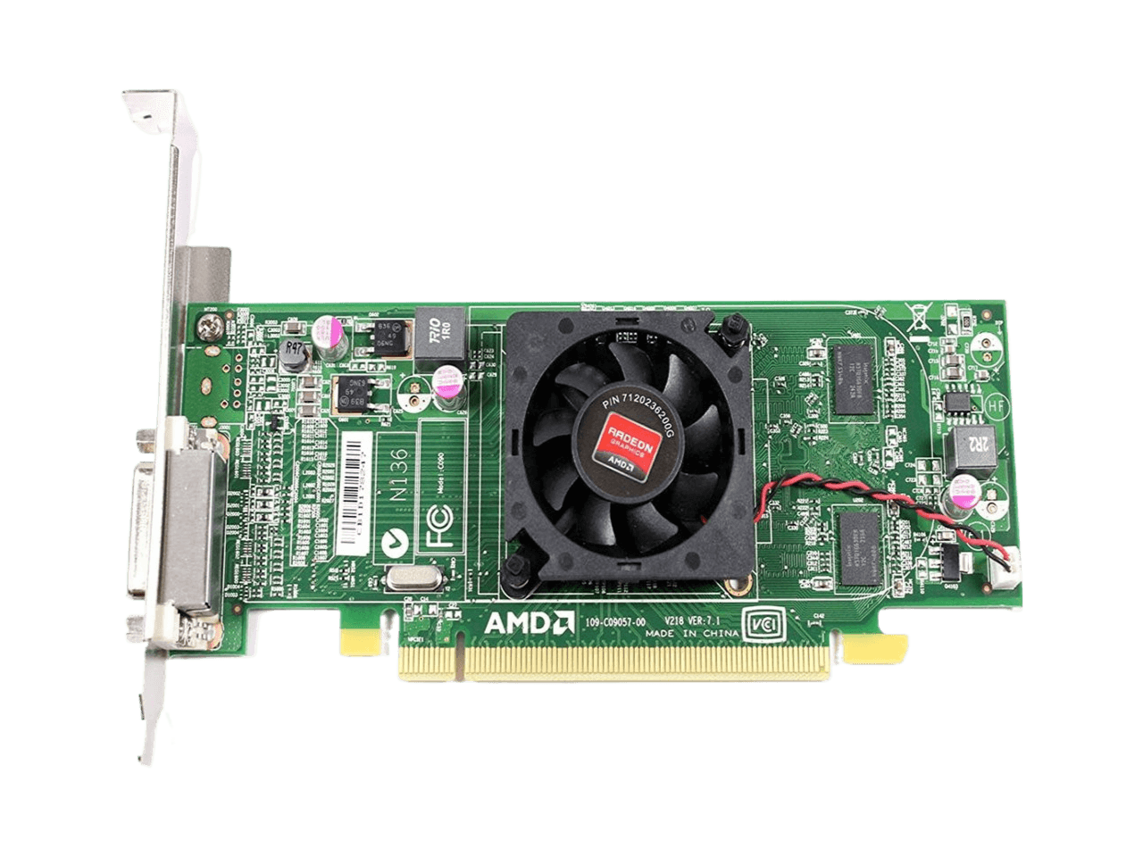 Dell HD 6350 AMD Radeon Graphics Card With Low Profile Bracket and DMS-59 Port