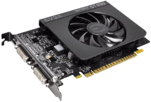 EVGA GeForce GT 630 2GB DDR3 SdRam 810 Mhz Core PCI Express 2.0 1400 MHz Memory Clock DirectX 11.0 Open Gl 4.2 HDMI DVI Graphics Card 02G-P3-2639-KR