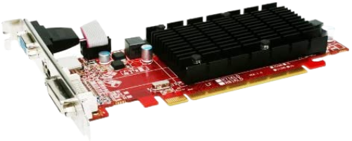 PowerColor ATI Radeon HD5450 1 GB DDR3 VGA/DVI/HDMI PCI-Express Video Card 1 GBK3-SH