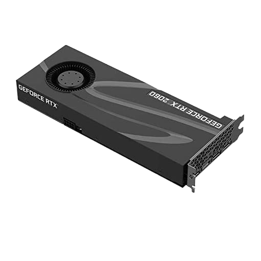 PNY GeForce RTX 2060 6GB Boost Clock GDDR6 Full-height Dual Slot Space Required Graphics Card VCG20606BLMPB
