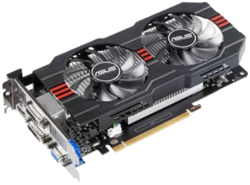 ASUS GeForce GTX 650 Ti 1 GB GDDR5 PCI Express 3.0 Graphic Card GTX650TI-DC2T-1GD5