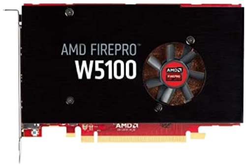 HP AMD FirePro W5100 4 GB GDDR5 930 MHz Core PCI Express 3.0 x16 Full-length/Full-height - Single Slot Space Required Workstation Graphics Card J3G92AT
