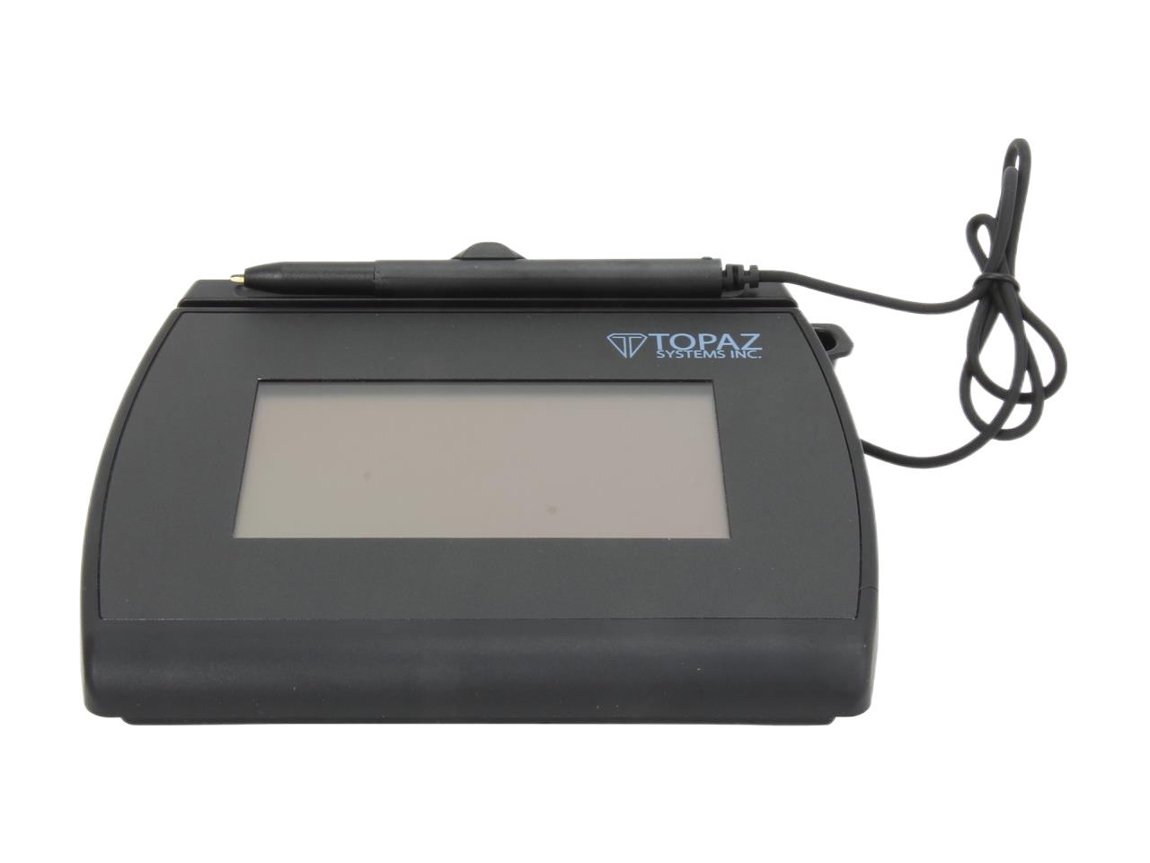 Topaz SignatureGem LCD 4x3 T-LBK755 Series Dual Serial/USB (High Speed) BackLit T-LBK755SE-BHSB-R Signature Capture Pad