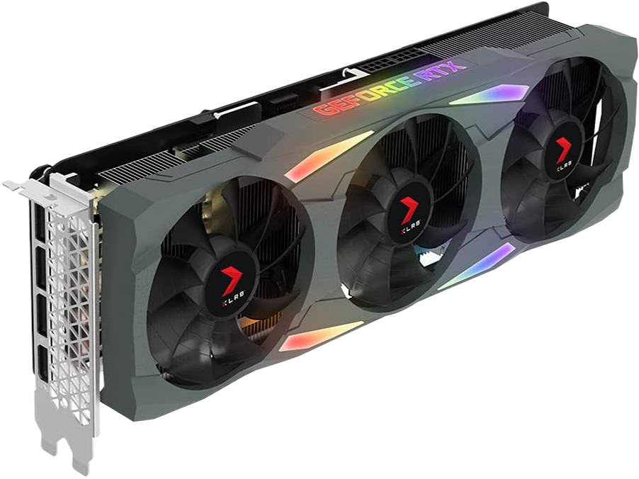 PNY GeForce RTX 3090 24GB XLR8 Gaming EPIC-X RGB Triple Fan Graphics Card VCG309024TFXMPB