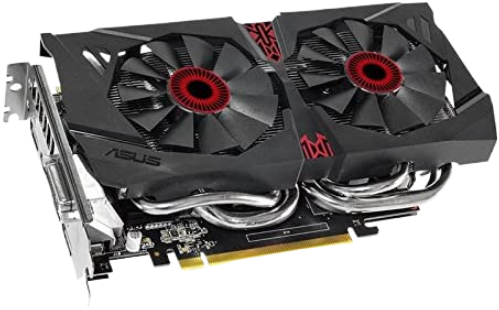 ASUS STRIX GeForce GTX 960 Overclocked 2 GB DDR5 128-bit DisplayPort HDMI 2.0 DVI-I Graphics Card STRIX-GTX960-DC2OC-2GD5