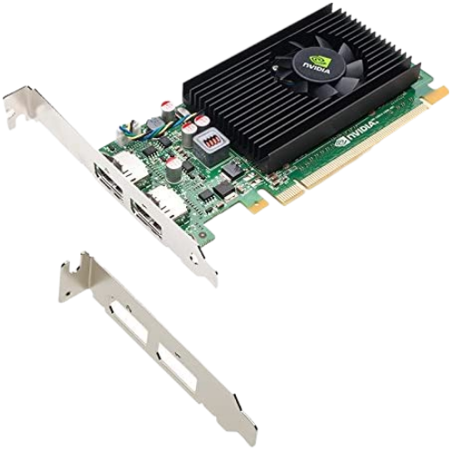 HP NVIDIA Quadro NVS 310 1GB DDR3 PCI Express 2.0 x16 Low Profile Graphics Card M6V51AA