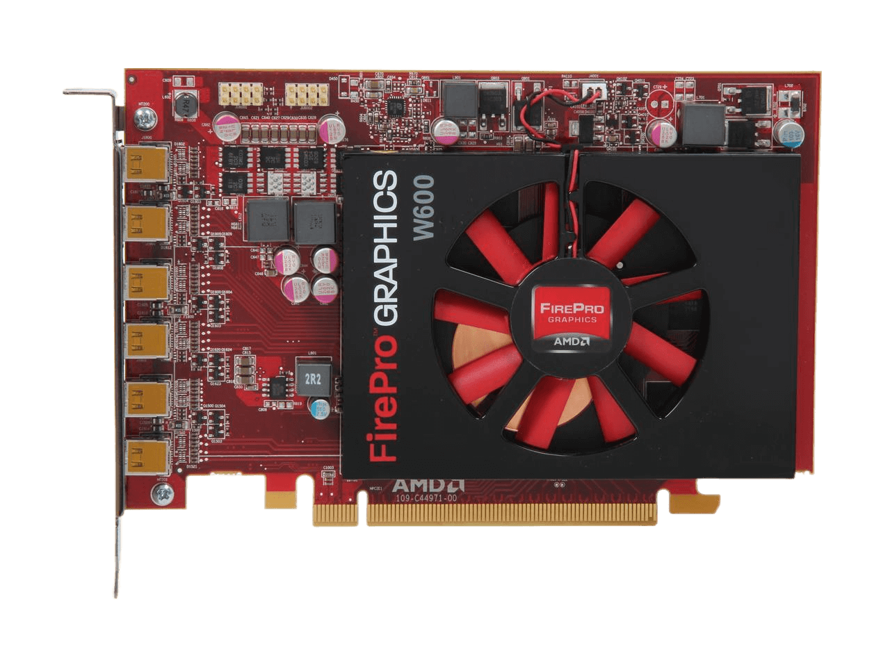 AMD ATI FirePro W600 2GB GDDR5 PCIE 6x mini TC PVM Workstation Graphics Card 100-505746
