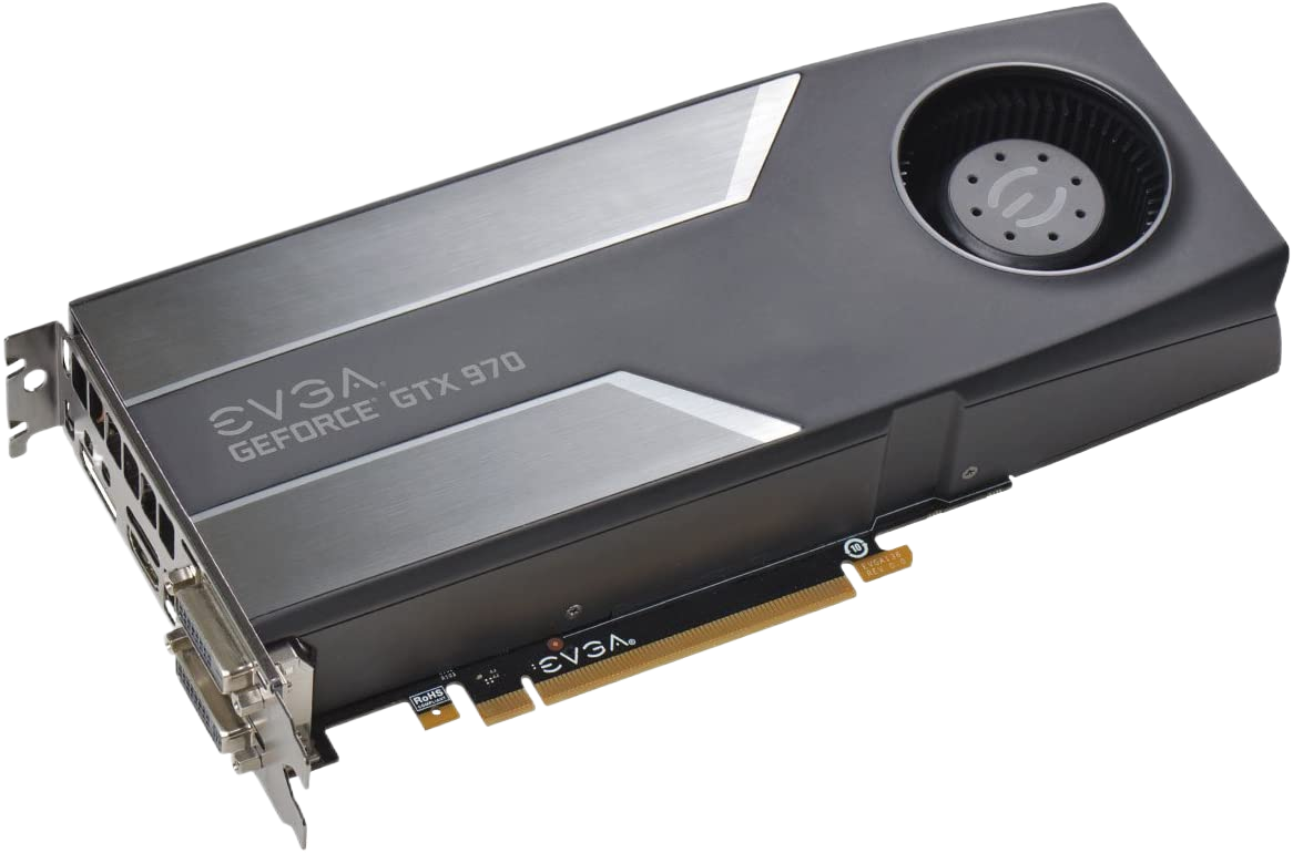 EVGA GeForce GTX 970 SC GAMING 4GB GDDR5 PCI Express 3.0 SLI Support Superclocked G-SYNC Support Video Card 04G-P4-1972-RX