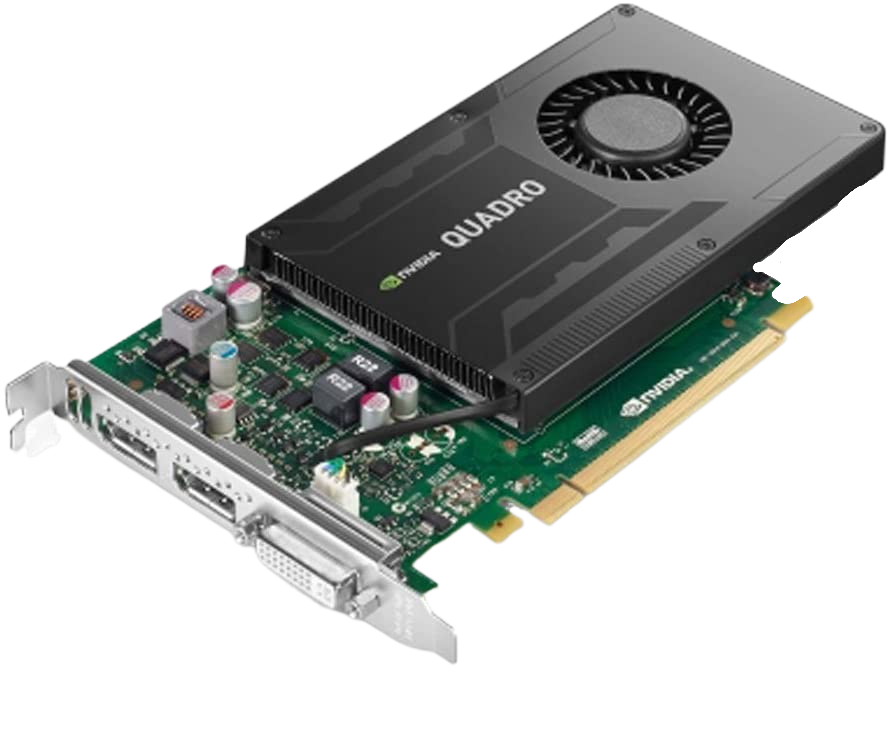 PNY NVIDIA Quadro K2200 4GB GDDR5 DVI/2DisplayPorts PCI-Express Video Card VCQK2200-PB