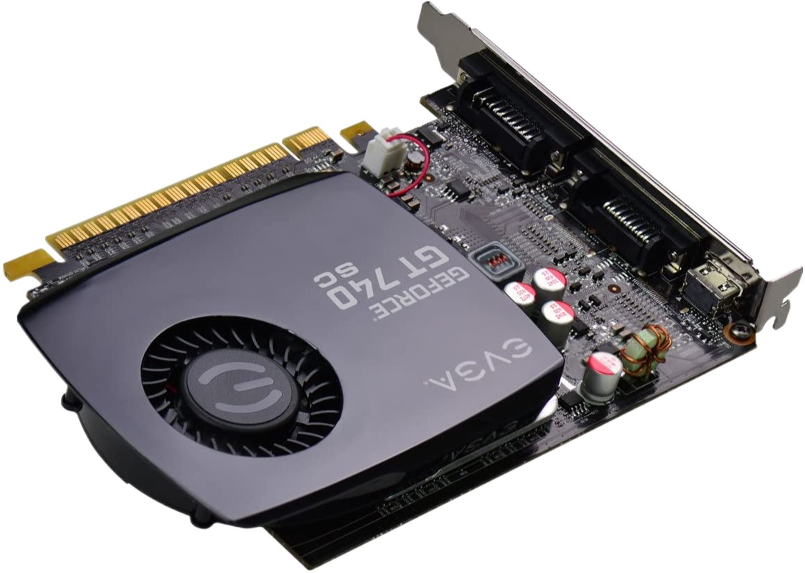 EVGA NVIDIA GeForce GT 740 Superclocked 4GB DDR3 2DVI/Mini HDMI pci-e Video Card 04G-P4-2744-KR