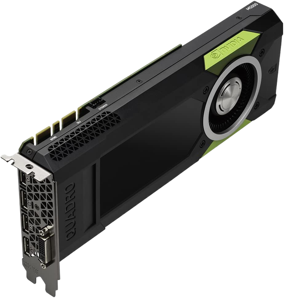 NVIDIA Quadro M5000 8GB GDDR5 256-bit PCI Express 3.0 x16 Full Height Video Card with Rear Bracket VCQM5000-PB