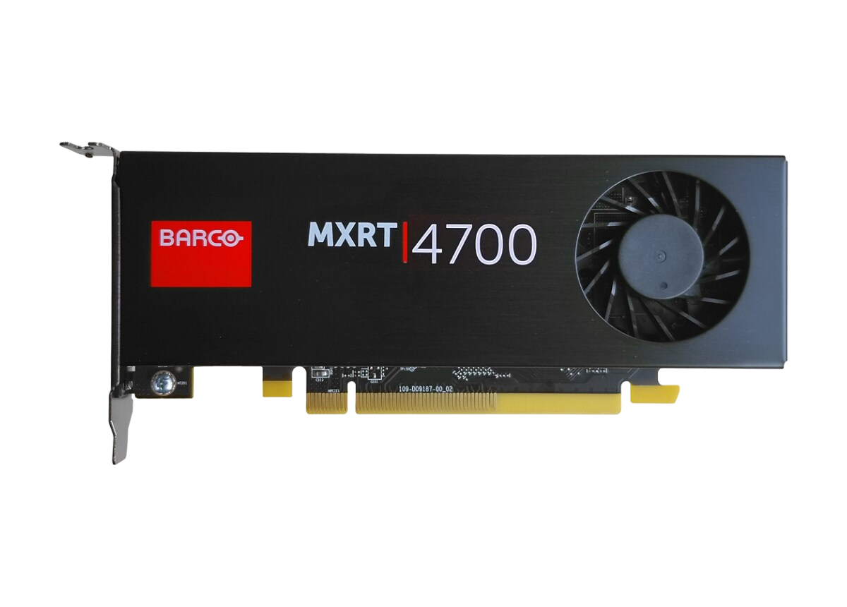 Barco MXRT-4700 Graphics Card 4 GB GDDR5 2 x Mini DisplayPort