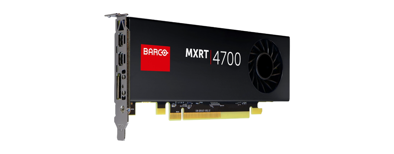 Barco MXRT-4700 Graphics Card 4 GB GDDR5 2 x Mini DisplayPort