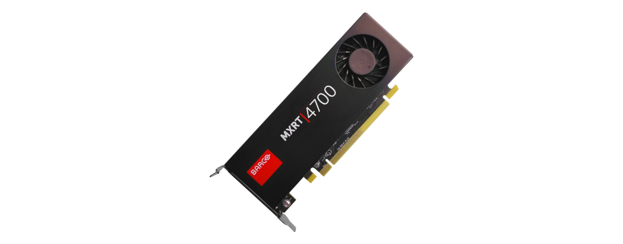 Barco MXRT-4700 Graphics Card 4 GB GDDR5 2 x Mini DisplayPort