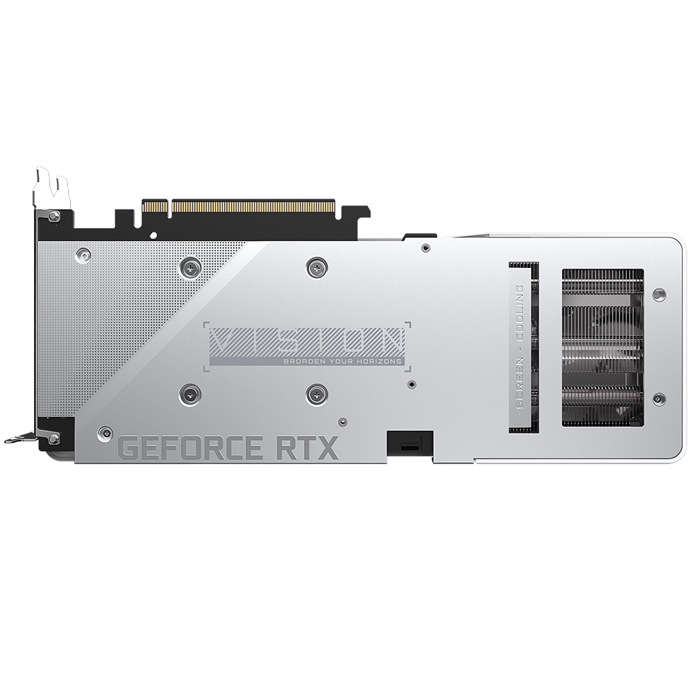 GIGABYTE GeForce RTX 3060 VISION OC 12G Graphics Card, 3 x WINDFORCE Fans, 12GB 192-bit GDDR6, GV-N3060VISION OC-12GD Video Card