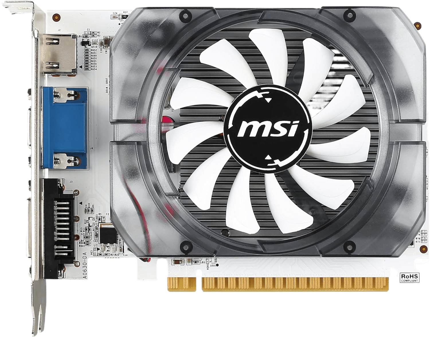 MSI GeForce GT 730 Fermi 2GB DDR3 128-bit DirectX 12 Video Card N730-2GD3V3