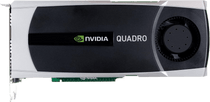 PNY NVIDIA Quadro 5000 2.5GB GDDR5 PCI Express Gen 2 x16 DVI-I Professional Graphics Board VCQ5000-PB