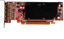 AMD ATI FirePro 2460 512MB Graphics Memory DDR3 4X Mini-DisplayPort Low Profile PCI-Express Workstation Graphics Card 100-505610