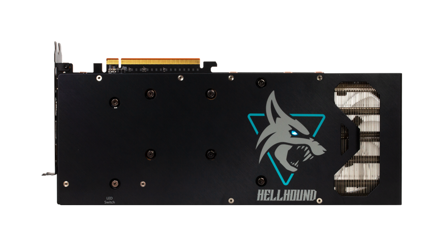 PowerColor Hellhound AMD Radeon RX 6700 XT Gaming Graphics Card with 12GB GDDR6 Memory, Powered by AMD RDNA 2, HDMI 2.1 (AXRX 6700XT 12GBD6-3DHL) Video Graphics Card