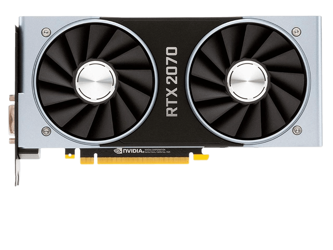 NVIDIA GeForce RTX 2070 Founders Edition 8GB GDDR6 PIC Express 3.1 Graphic Card