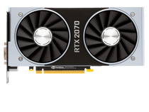 NVIDIA GeForce RTX 2070 Founders Edition 8GB GDDR6 PIC Express 3.1 Graphic Card