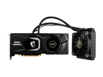 MSI GeForce RTX 2080 Ti SEA Hawk X Gaming 11GB GDRR6 352-bit HDMI/DP/USB Ray Tracing Turing Architecture Liquid Cooling Graphics Card