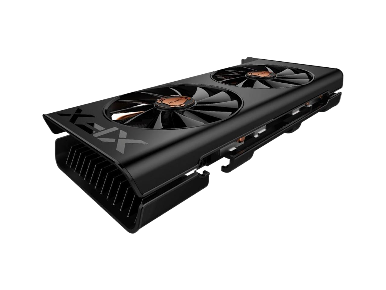 XFX - THICC II Pro AMD Radeon RX 5500 XT 8GB GDDR6 PCI Express 4.0 Graphics Card Black RX-55XT8DFDR
