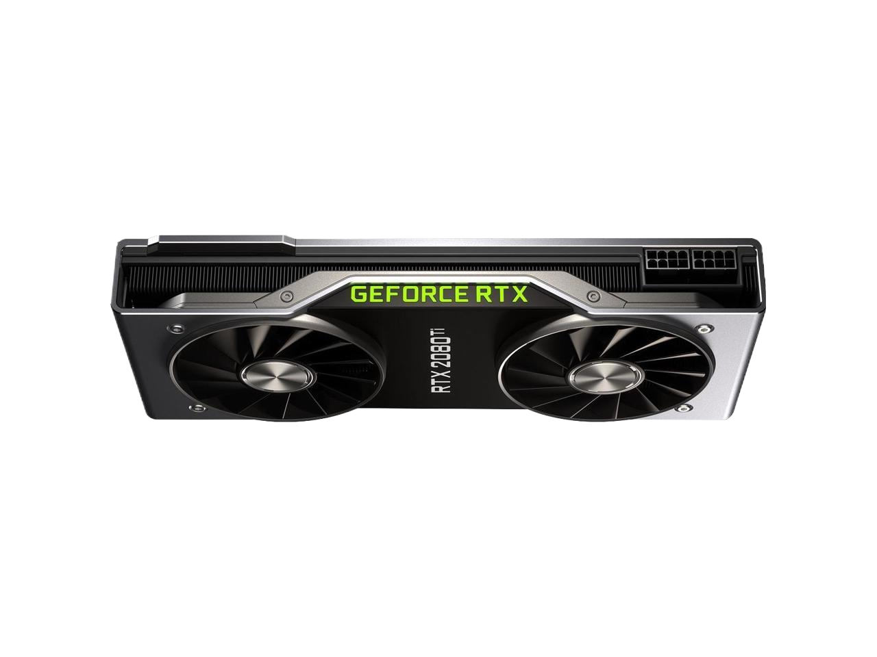 NVIDIA GeForce RTX 2080 Ti 11GB GDDR 61.35 GHz Core 1.64 GHz Boost Clock Dual Slot Space Required Graphics Card