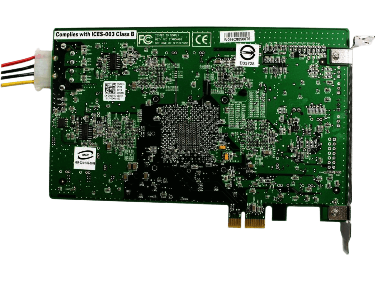 Dell NVIDIA Ageia PhysX 128MB DDR3 PCIe x1 Accelerator Video Card W056C